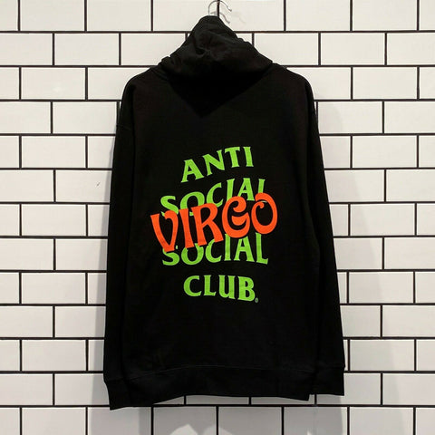 ANTI SOCIAL SOCIAL CLUB VIRGO HOODIE BLACK