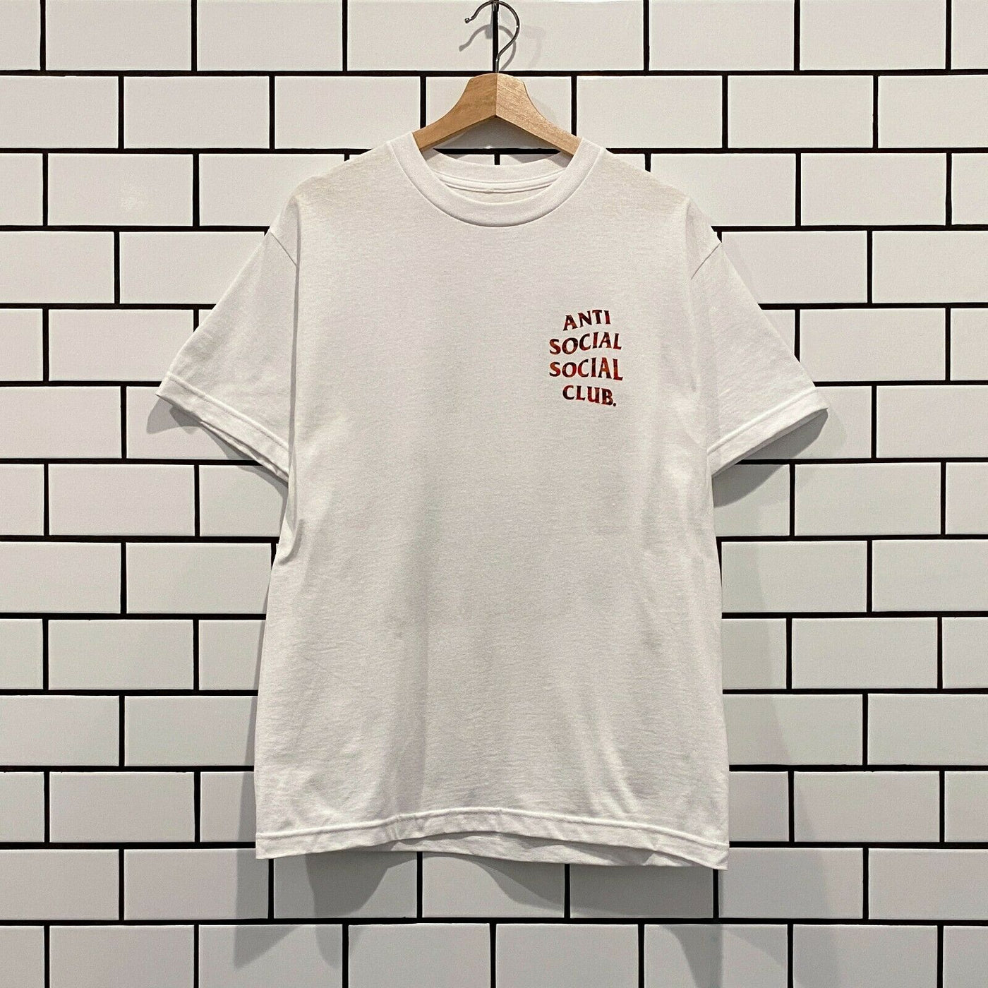 Anti social social club logo outlet tee