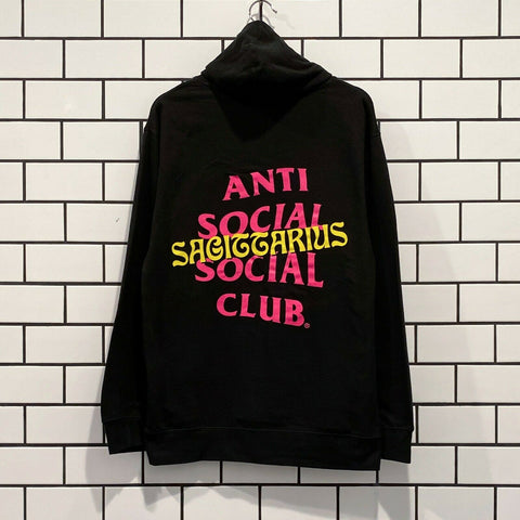 ANTI SOCIAL SOCIAL CLUB SAG HOODIE BLACK