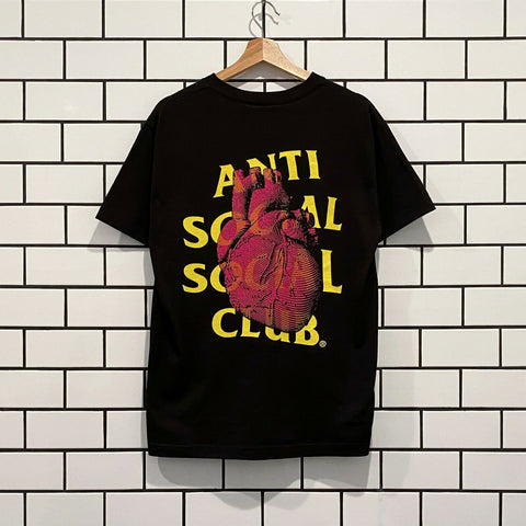 ANTI SOCIAL SOCIAL CLUB PULSE CHECK TEE BLACK