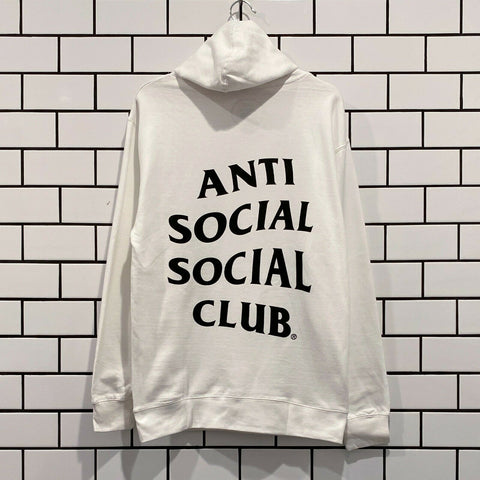 ANTI SOCIAL SOCIAL CLUB MASOCHISM HOODIE WHITE