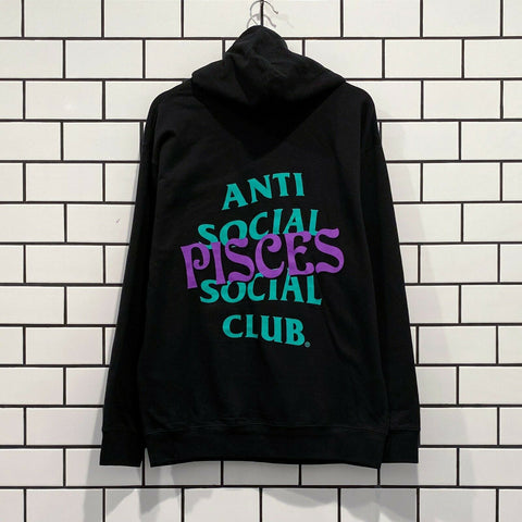 ANTI SOCIAL SOCIAL CLUB PISCES HOODIE BLACK