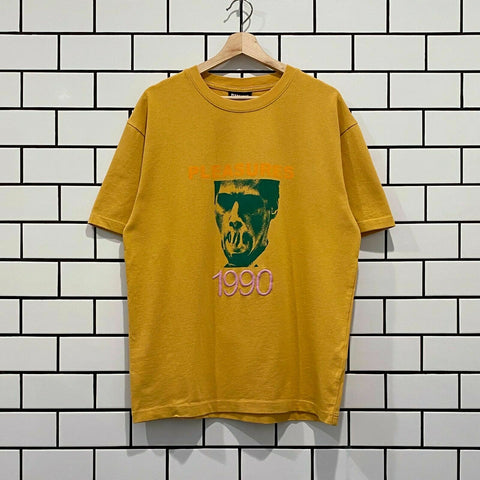 PLEASURES CHEERS HEAVYWEIGHT SHIRT YELLOW