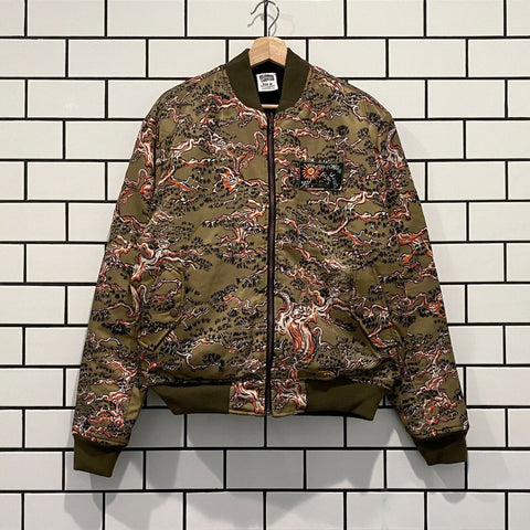 BILLIONAIRE BOYS CLUB BBC PHOENIX REVERSIBLE JACKET OLIVE DRAB
