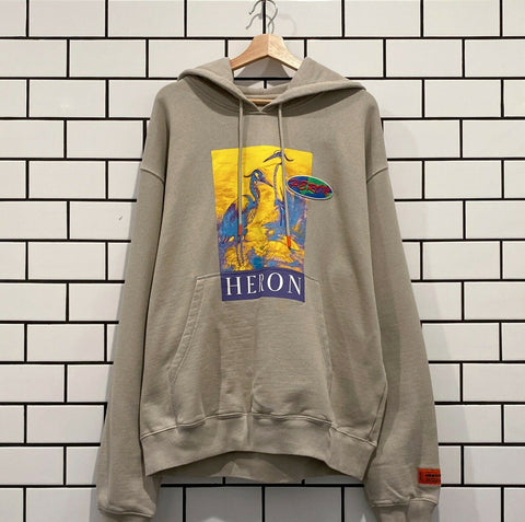 HERON PRESTON KK22 HOODIE GREY