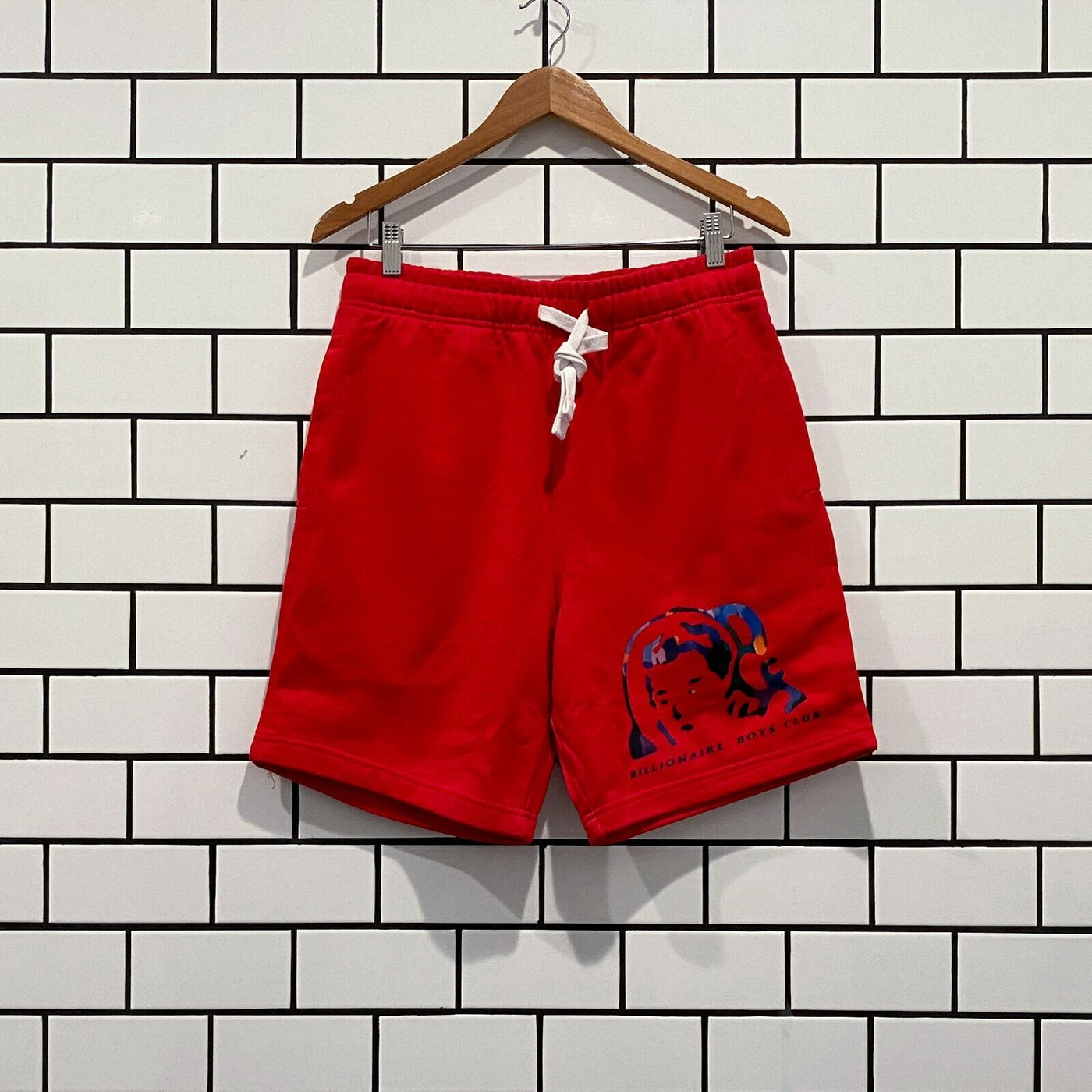 BILLIONAIRE BOYS CLUB BBC CONTROL SHORT RED