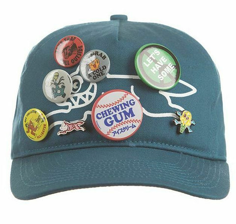 ICECREAM JUST VISITING TRUCKER HAT DARK BLUE
