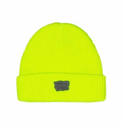 ICECREAM DUNE KNIT CAP NEON YELLOW
