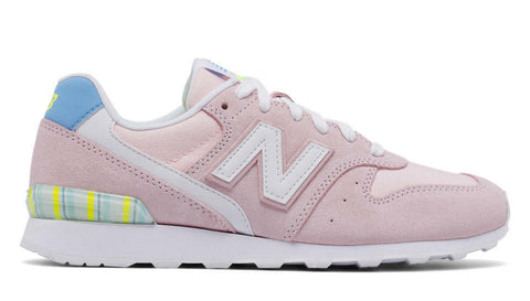 NEW BALANCE WL696OSB SUNRISE PINK WHITE CLASSICS Lifestyle Retro Sneakers 6-10