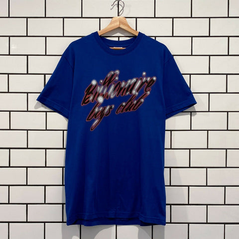 BILLIONAIRE BOYS CLUB BBC GIFT SHOP SS KNIT MAZARINE BLUE
