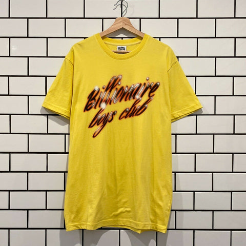 BILLIONAIRE BOYS CLUB BBC GIFT SHOP SS KNIT LEMON ZEST