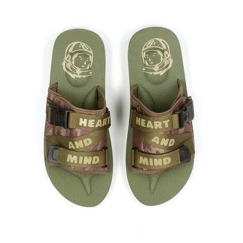 BILLIONAIRE BOYS CLUB BBC EVA WALKER SLIDE OLIVE BRANCH