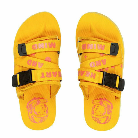 BILLIONAIRE BOYS CLUB BBC SPACE WALK II SLIDES YELLOW