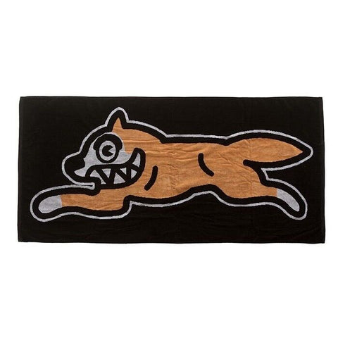 ICECREAM THE BEACH TOWEL BLACK