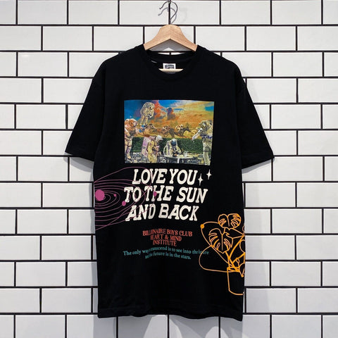 BILLIONAIRE BOYS CLUB BBC SUNFLARE SS KNIT OVERSIZED BLACK