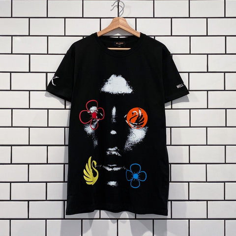 WELL KNOWN THE FACE SS TEE BLACK