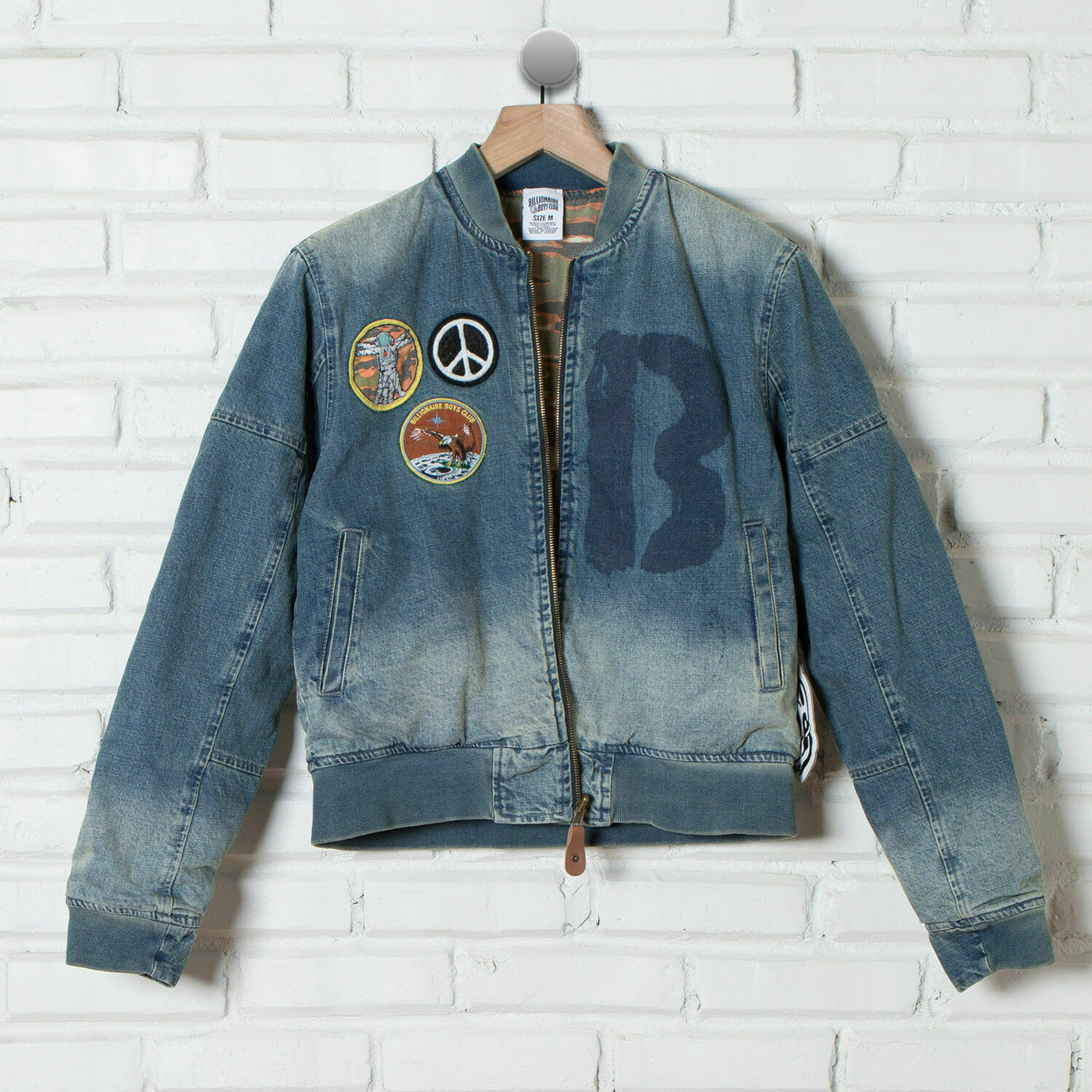 BILLIONAIRE BOYS CLUB BBC ROUGE REVERSE DENIM JACKET shoparchive.us