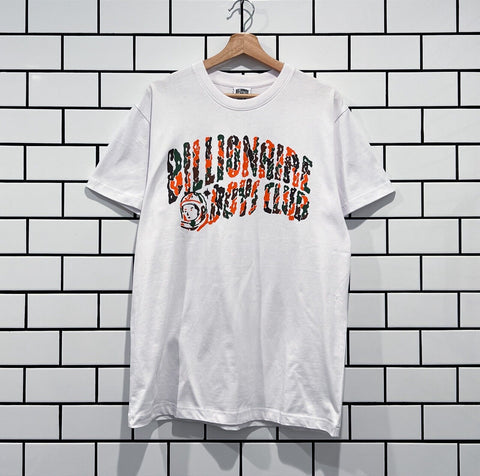 BILLIONAIRE BOYS CLUB BBC CAMO ARCH SS TEE WHITE