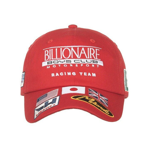 BILLIONAIRE BOYS CLUB BBC FORZA DAD HAT RED