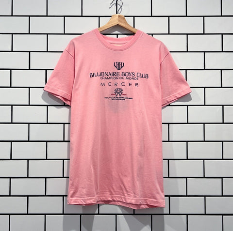 BILLIONAIRE BOYS CLUB BBC CHAMPION SS KNIT CANDY PINK