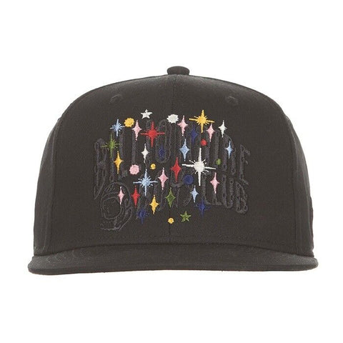BILLIONAIRE BOYS CLUB BBC STARS SNAPBACK HAT BLACK