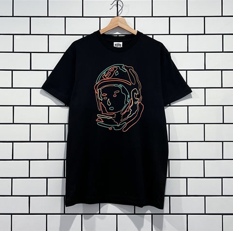 BILLIONAIRE BOYS CLUB BBC SPACETIME SS TEE BLACK