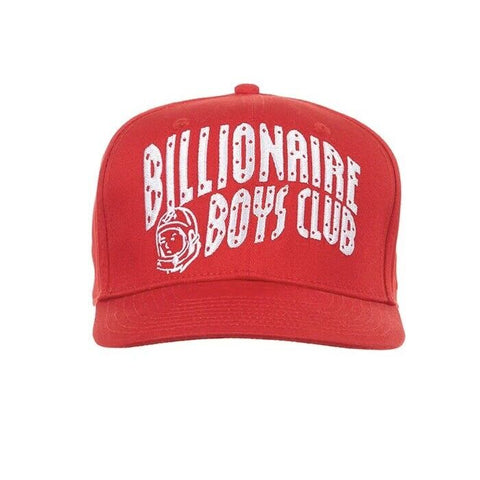BILLIONAIRE BOYS CLUB BBC CLASSIC ARCH SNAPBACK HAT LOLLIPOP RED