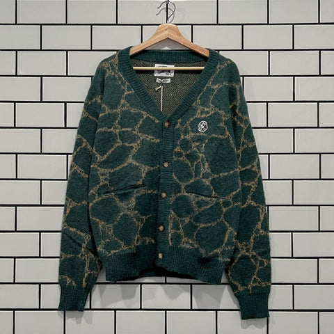 BILLIONAIRE BOYS CLUB BBC SPELUNK SWEATER PINENEEDLE