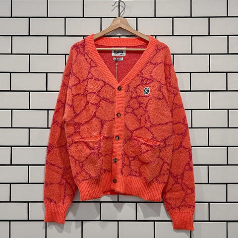 BILLIONAIRE BOYS CLUB BBC SPELUNK SWEATER HOT CORAL