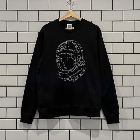 BILLIONAIRE BOYS CLUB BBC FLAGSTONE HELMET CREW BLACK