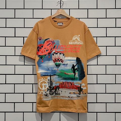 BILLIONAIRE BOYS CLUB BBC WORLD SS KNIT TAFFY OVERSIZED