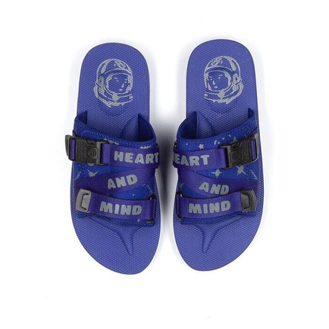 BILLIONAIRE BOYS CLUB BBC SPACEWALKER II SLIDES SODALITE BLUE