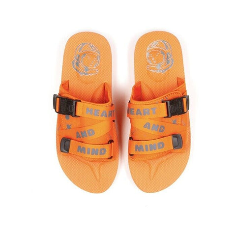 BILLIONAIRE BOYS CLUB BBC SPACEWALKER II SLIDES CORAL ROSE
