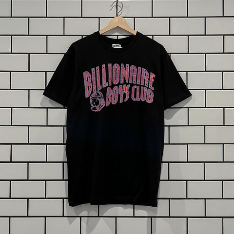 BILLIONAIRE BOYS CLUB BBC CRACKED ARCH SS TEE BLACK