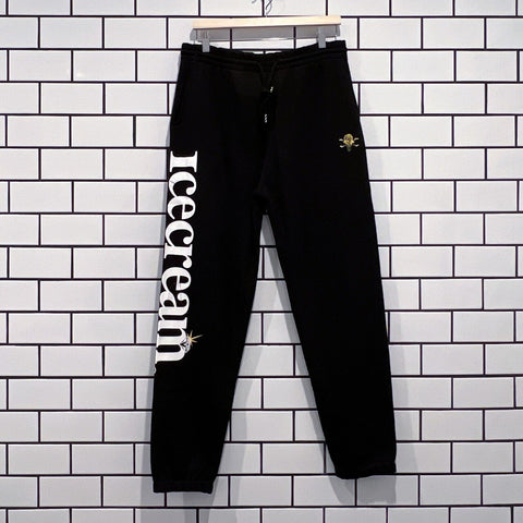 ICECREAM ISAAC SWEAT PANT BLACK BILLIONAIRE BOYS CLUB BBC ICE CREAM