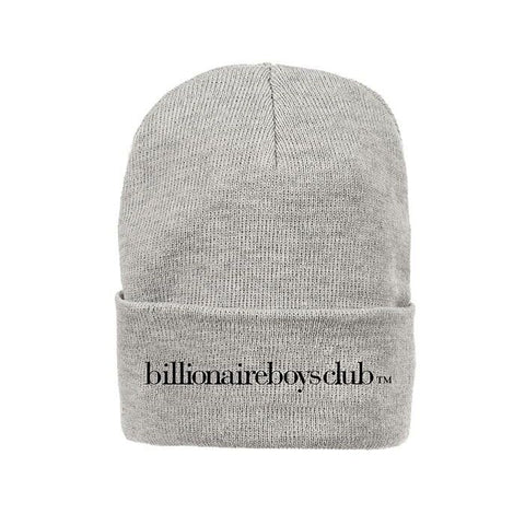 BILLIONAIRE BOYS CLUB BBC NEBULA BEANIE HEATHER GREY