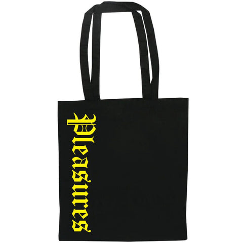 PLEASURES REALITY TOTE BAG BLACK