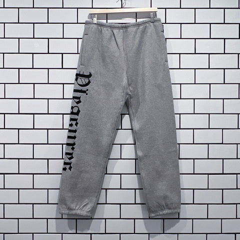 PLEASURES BURNOUT SWEAT PANT GREY