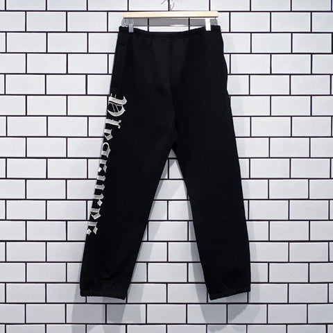 PLEASURES BURNOUT SWEAT PANT BLACK