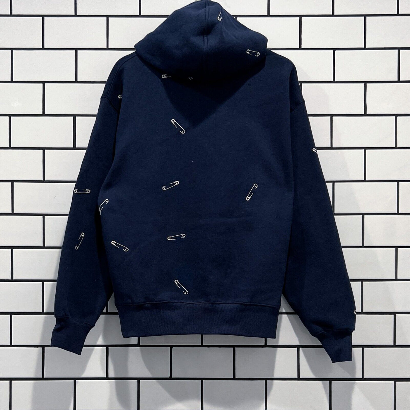 Pleasures x champion shop hoodie