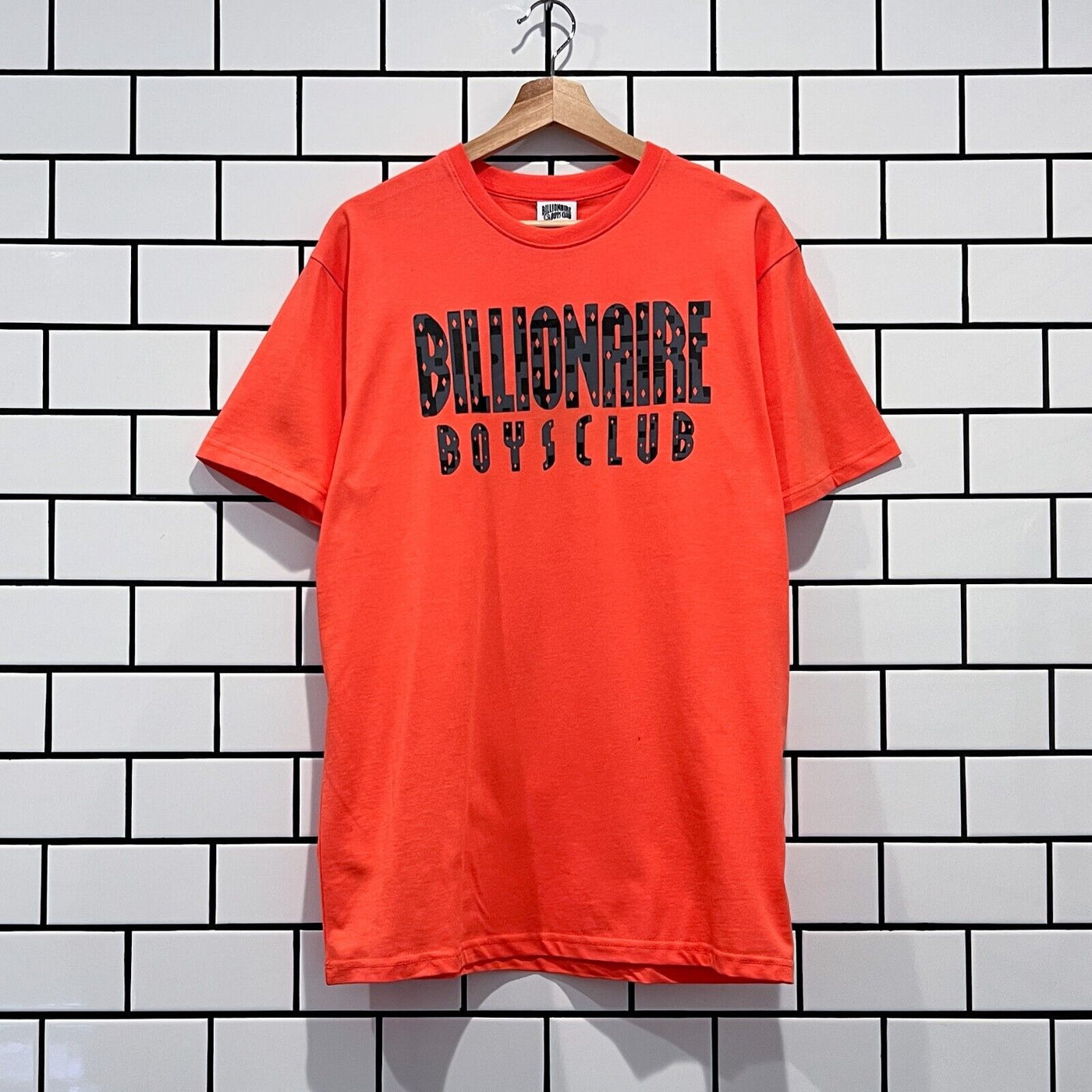 Orange bbc best sale shirt