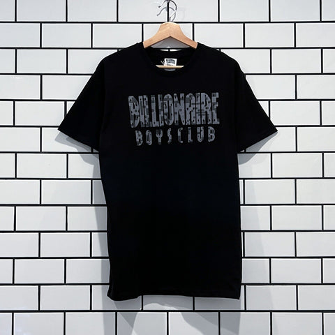 BILLIONAIRE BOYS CLUB BBC STRAIGHT QR SS TEE BLACK