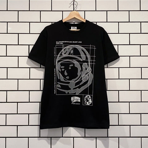 BILLIONAIRE BOYS CLUB BBC BLUEPRINT SS TEE BLACK