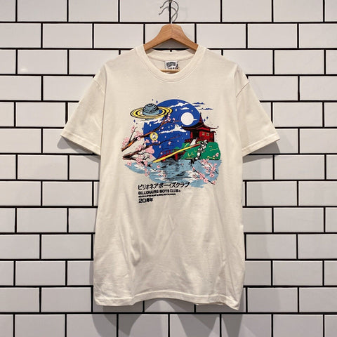 BILLIONAIRE BOYS CLUB BBC SAKURA SS KNIT GARDENIA