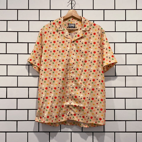 BILLIONAIRE BOYS CLUB BBC SOLAR SS WOVEN REED YELLOW