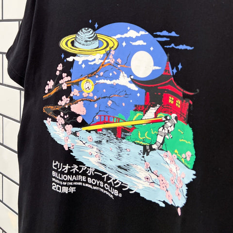 BILLIONAIRE BOYS CLUB BBC SAKURA SS KNIT BLACK