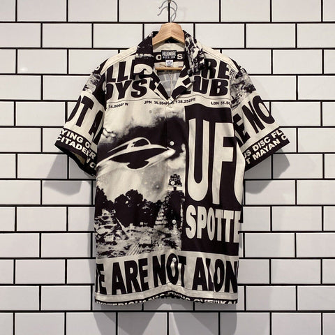 BILLIONAIRE BOYS CLUB BBC UFO SS WOVEN GARDENIA