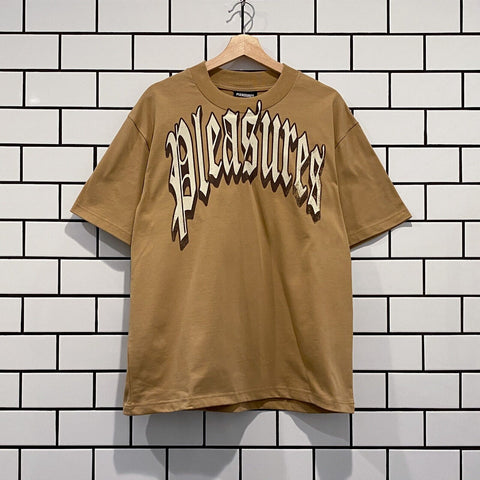 PLEASURES TWITCH HEAVYWEIGHT SHIRT KHAKI