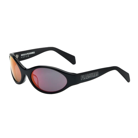 PLEASURES REFLEX SUNGLASSES BLACK
