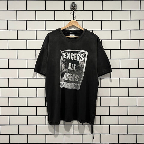 KSUBI EXCESS BIGGIE SS TEE CHARCOAL